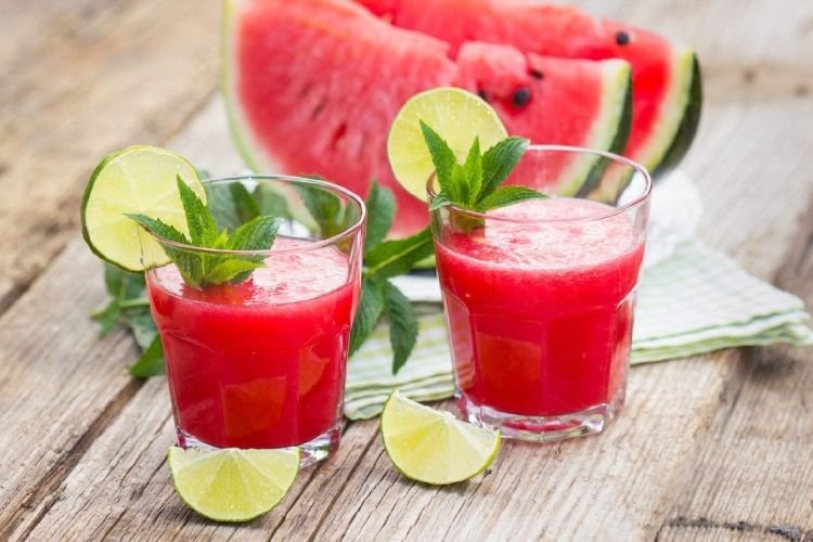Wassermelonen-Ingwer-Limonade