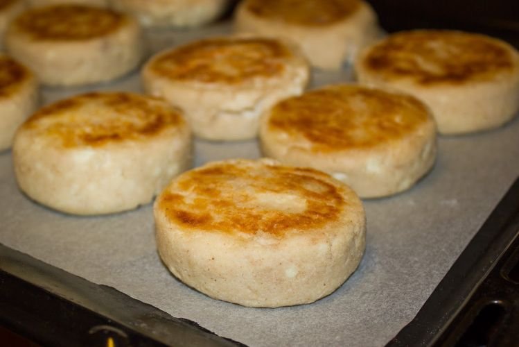 PP-Quarkbällchen aus dem Ofen