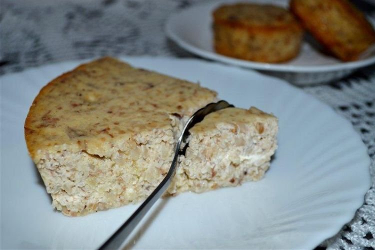 Buchweizen-Quark-Auflauf