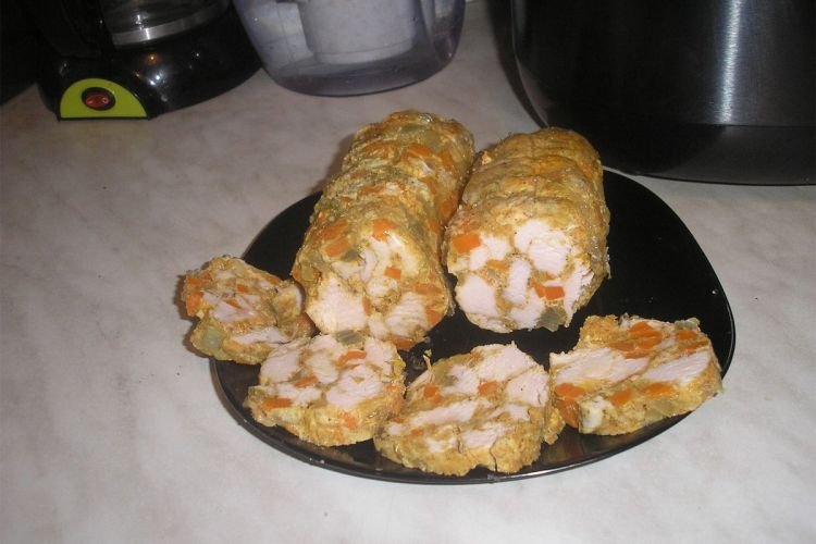 Hähnchenroulade im Multikocher