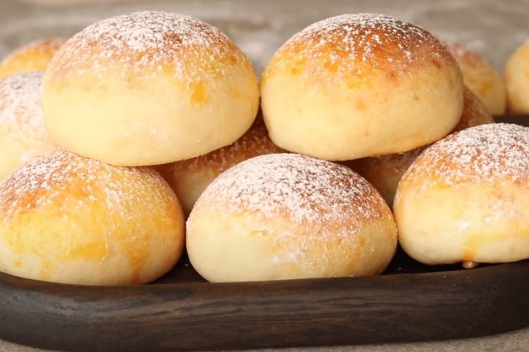 Bollos de requesón con levadura seca