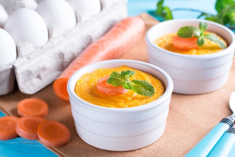 Soufflé de zanahoria