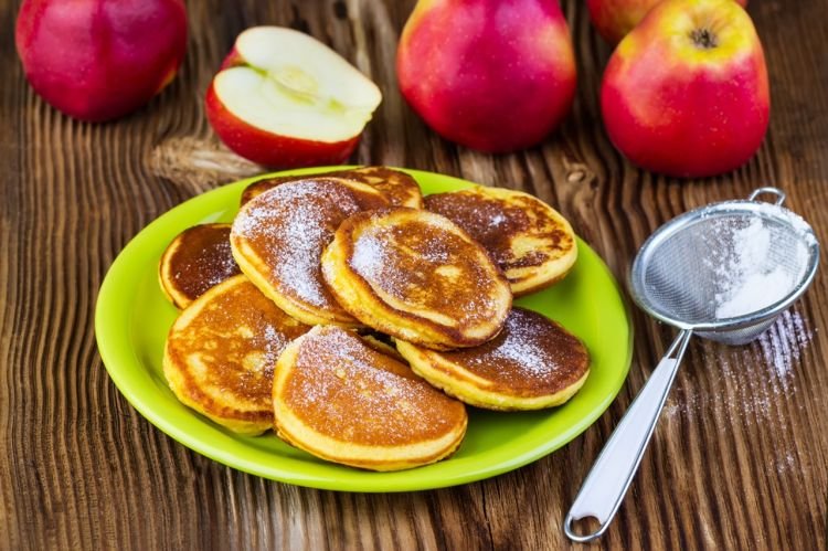 Tortitas de manzana