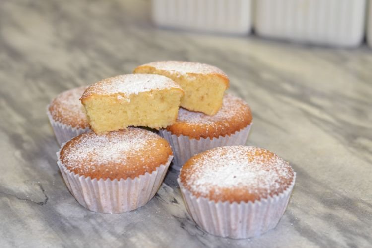 Quarkmuffins mit Vanille