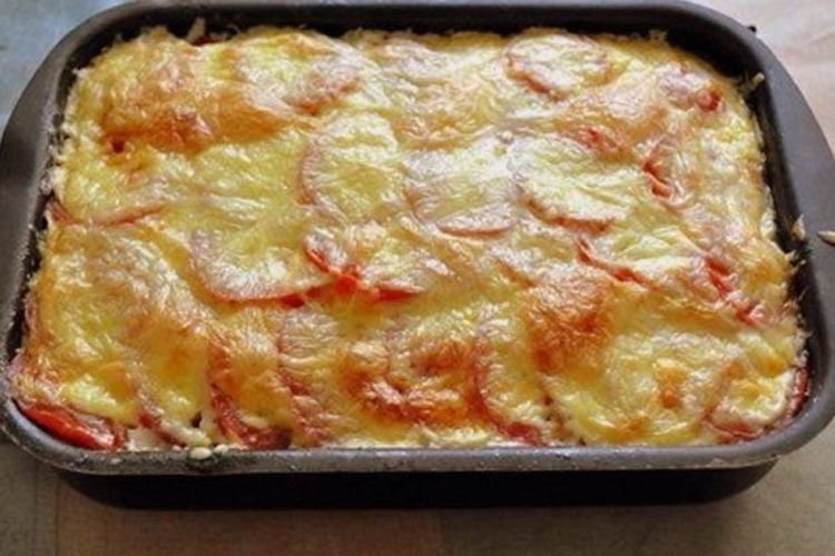 Gesunder Auflauf mit Pute