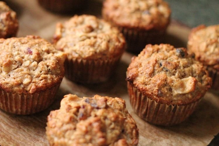 Healthy Oatmeal Muffins