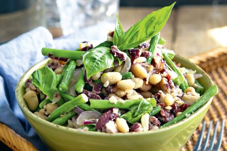 Toskanischer Bohnensalat