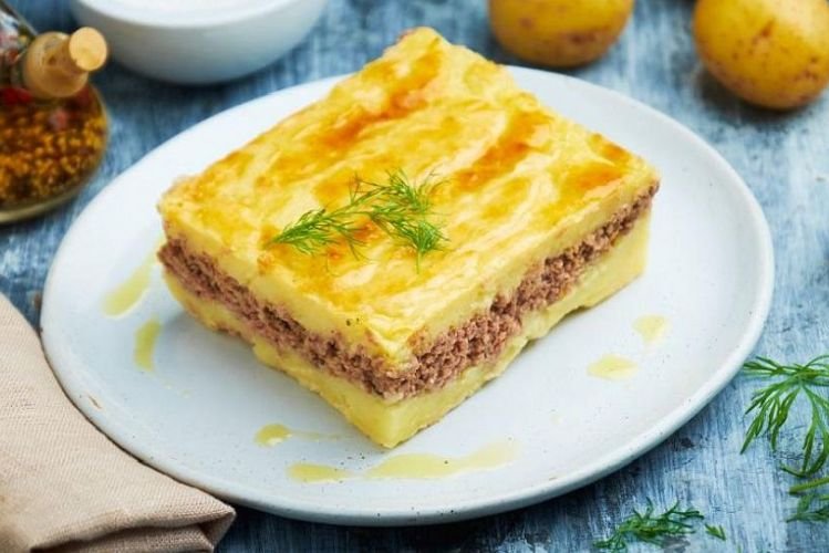 Kartoffelauflauf mit Hackfleisch