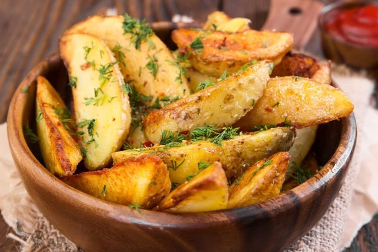 Patatas rústicas
