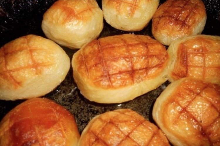 Patatas congeladas al horno