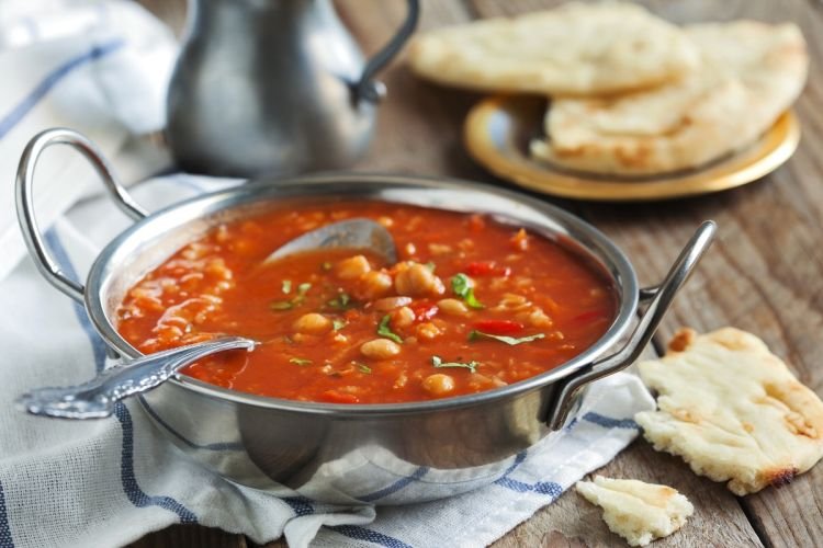 Chickpea and Tomato Paste Soup