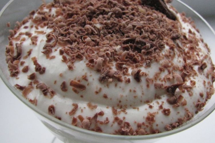 Schnelles Quark-Bananen-Dessert