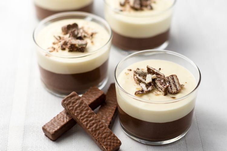 Schokoladen-Sauerrahm-Mousse