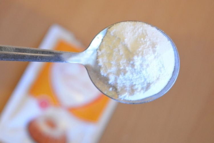 Baking Soda with Citric Acid and Flour
