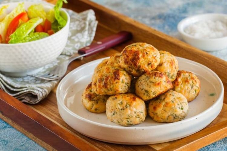 Baked Fish Meatballs
