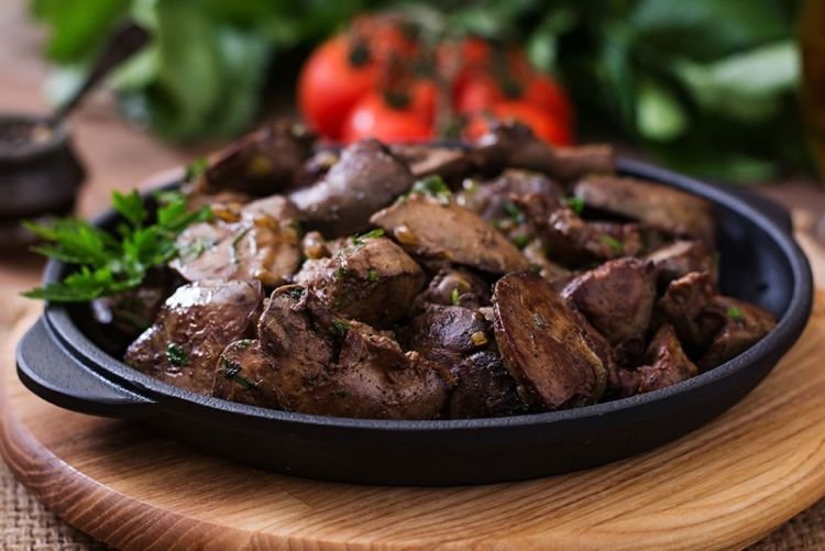 Chicken Liver with Onions