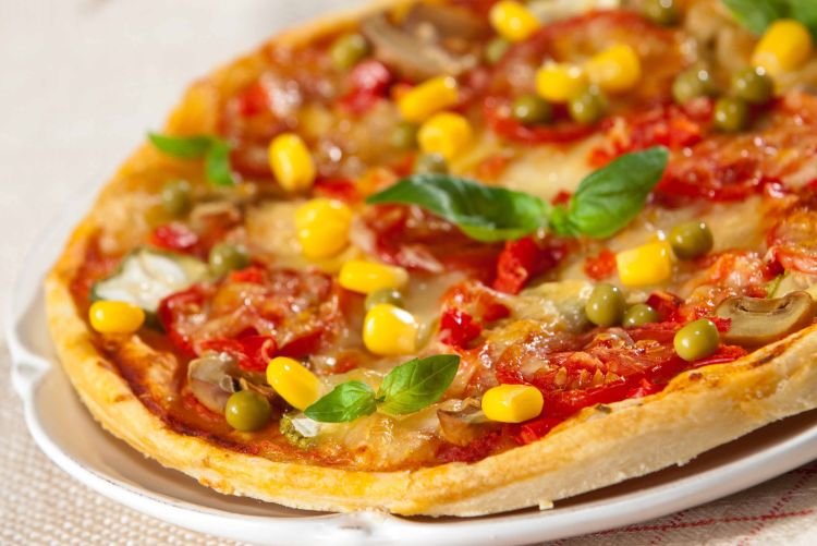 Lenten Skillet Pizza