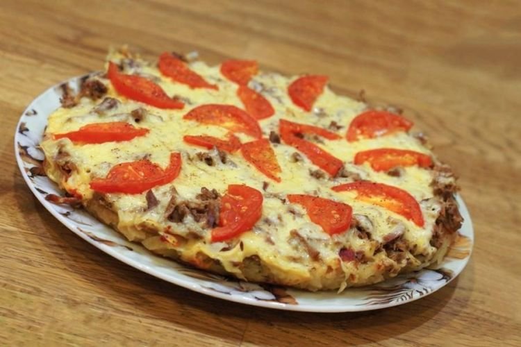 Potato Skillet Pizza