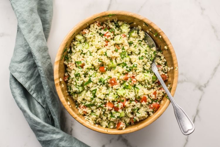 Salat „Taboulé“ mit Couscous