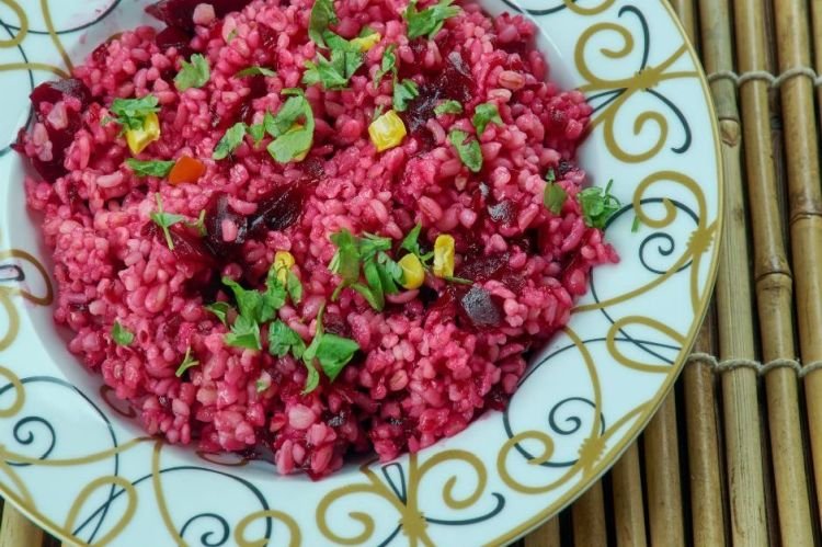 Bulgur and Beetroot Salad