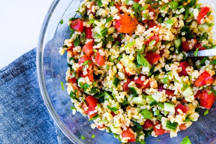 Tabbouleh with Bulgur