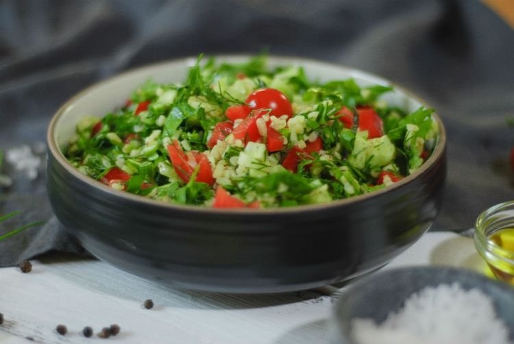 Bulgur and Vegetable Salad