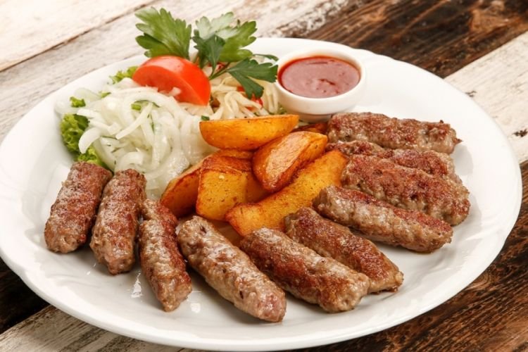 Ćevapčići mit Natron