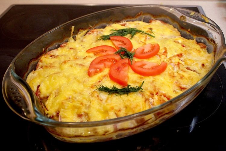 French-Style Chicken and Potato Meat