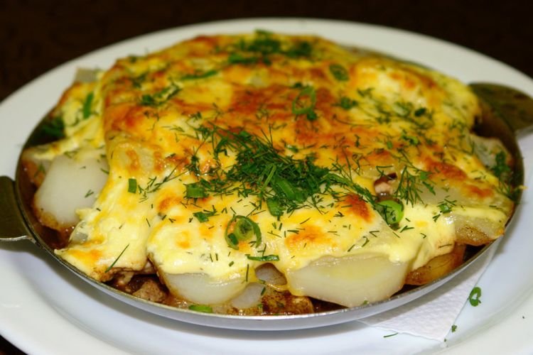 French-Style Meat with Mushrooms