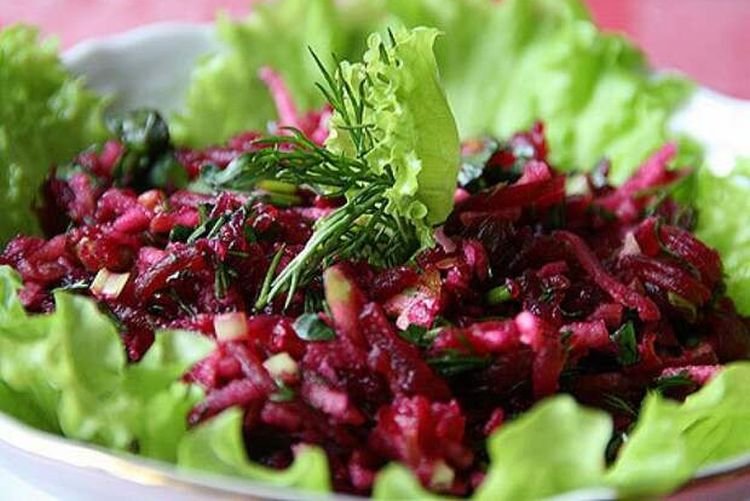 Ensalada vitamínica con miel