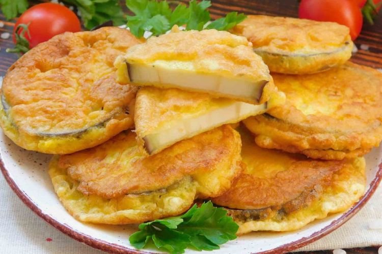 Berenjenas fritas en tempura