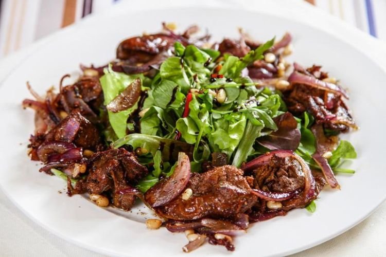 Chicken Liver Salad