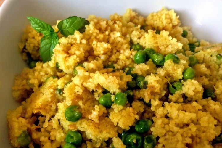 Couscous with Tuna and Peas