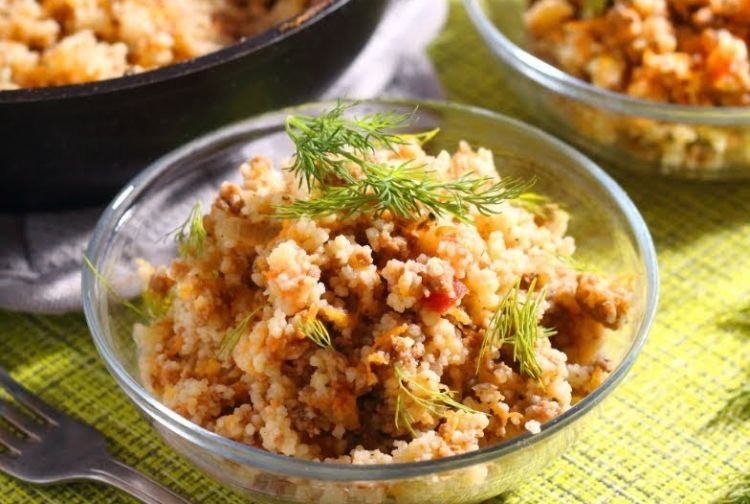 Couscous with Minced Meat
