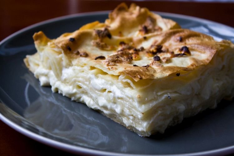 Georgian Achma with Imeretian Cheese