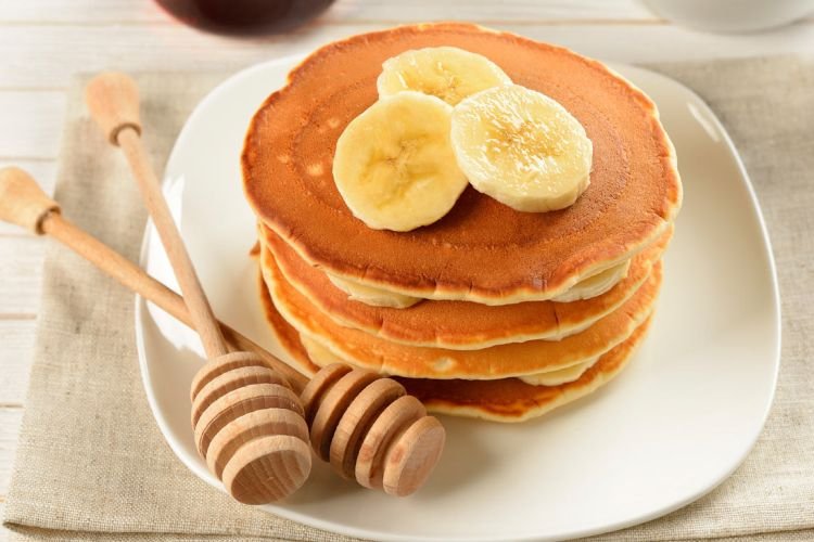 Bananen-Pancakes