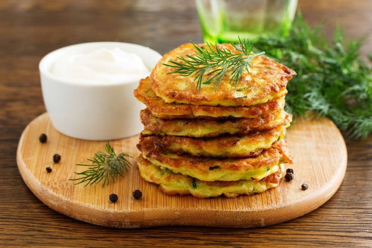 Zucchini-Pfannkuchen