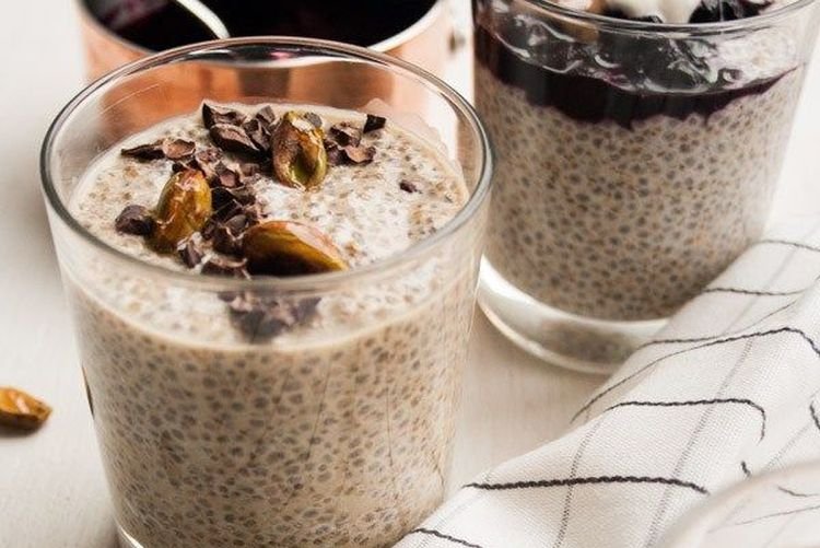Chia Seed Soufflé