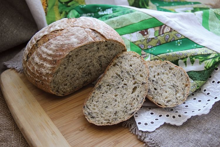 Homemade Chia Seed Bread