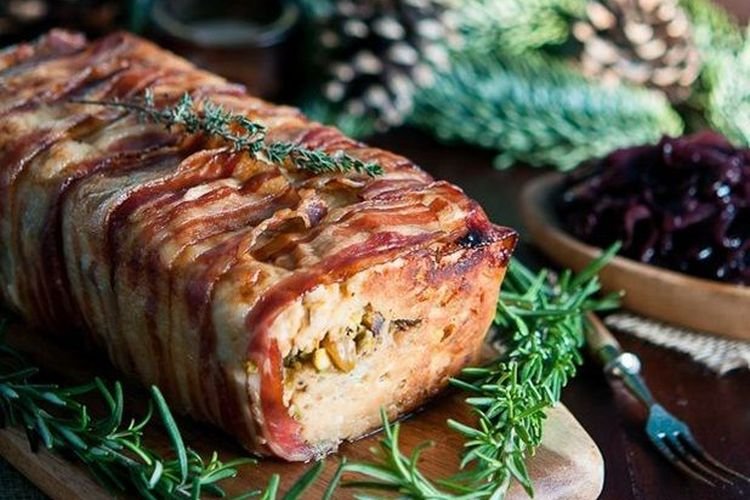 Terrina de carne con tocino