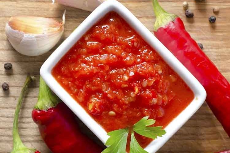 Salsa chili para espaguetis