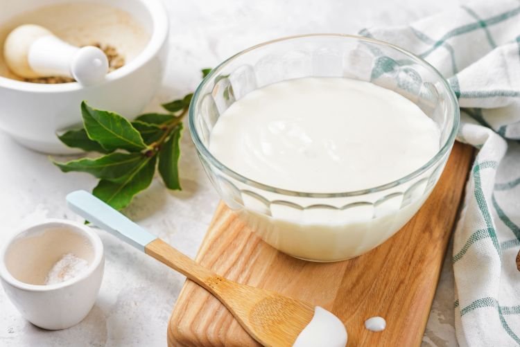 Salsa bechamel para espaguetis