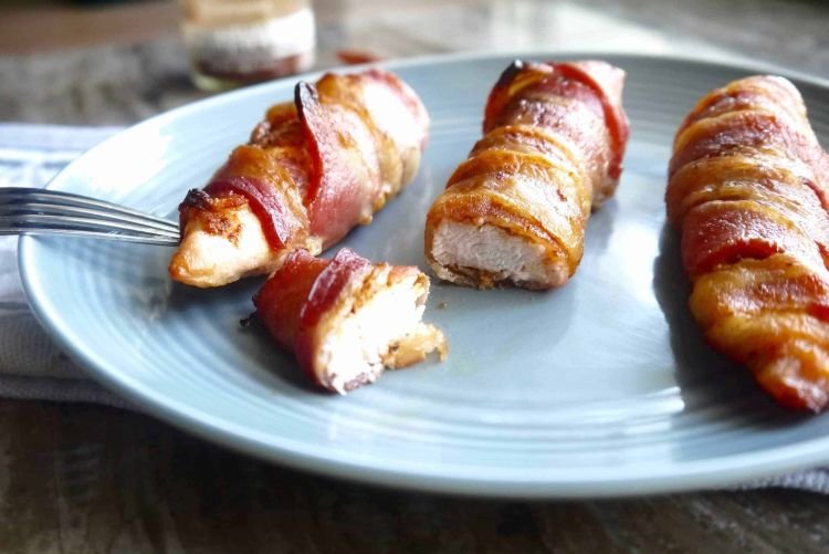Chicken Fillet Wrapped in Bacon