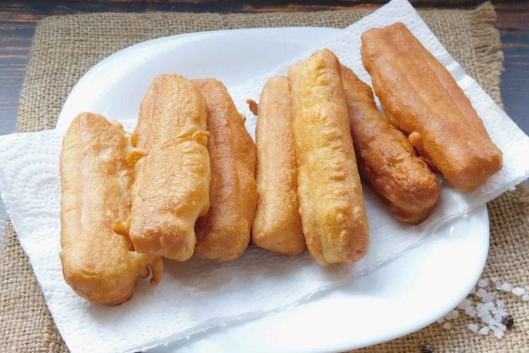 Crab Sticks in Beer Batter