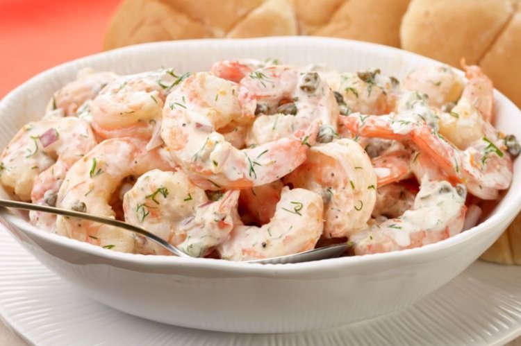 Shrimp in Cream