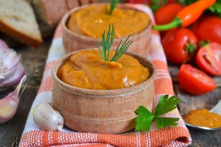 Caviar de calabacín saludable al horno