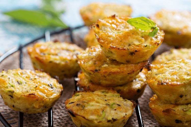 Muffins de col saludables