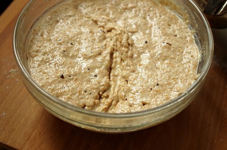 Wheat Flour Sourdough Starter with Honey