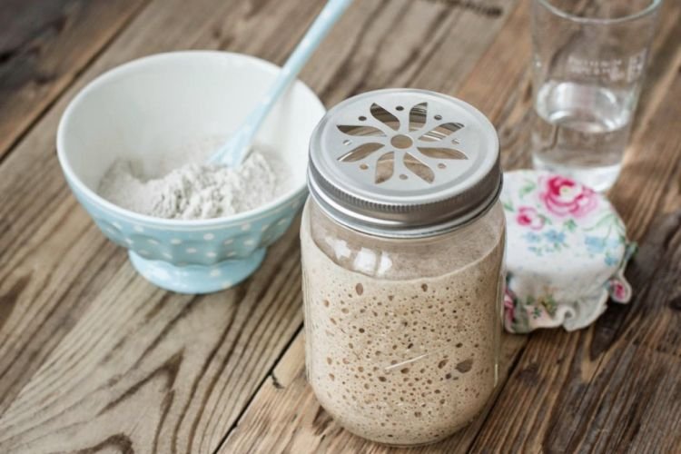 Bran Sourdough Starter for Bread