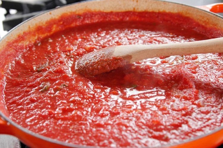 Tomatensauce für Pizza